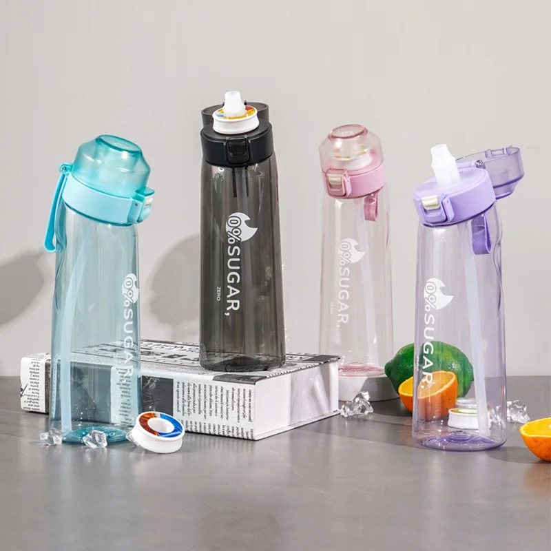 Gourde air aromatisé avec 7 goûts interchangeable