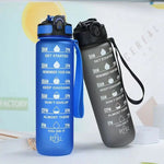 Gourde de motivation quotidienne coloré 900ml - Vignette | Gourde Store