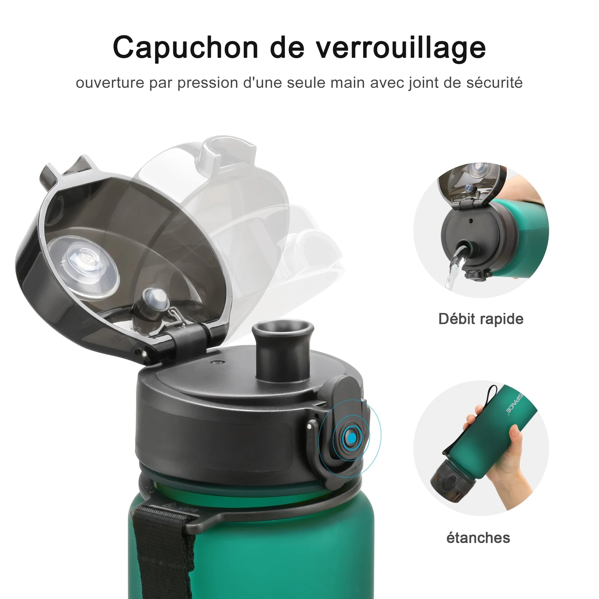 Gourde en Tritan avec infuseur